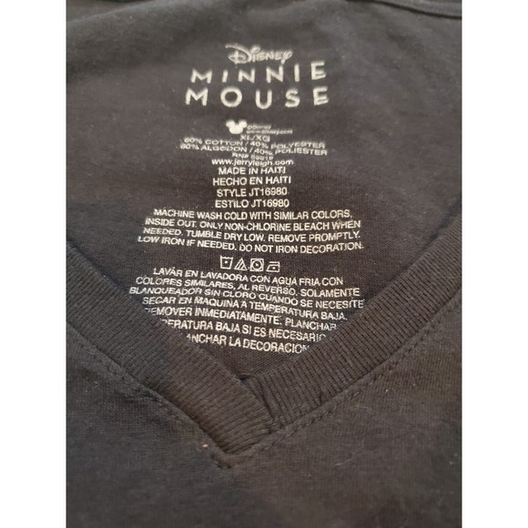 Womens Minnie Mouse Size Xl T-shirt - Picture 2 of 2